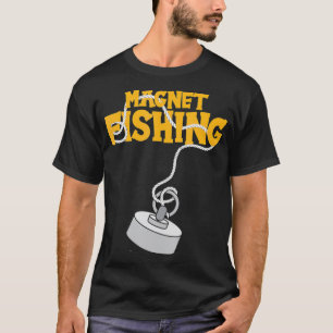 Metal Treasure Hunting Gift Coin Collector Magnet  T-Shirt