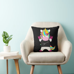Metal Unicorn Cushion