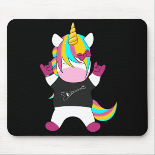 Metal Unicorn Mouse Mat