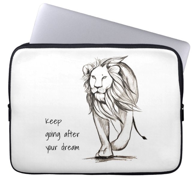 Metal Wall Art Laptop Sleeve (Front)