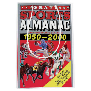 Metal Wall Art Sports Almanac Medium Gift Bag