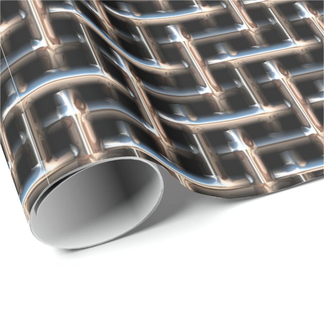 Metal Weave 2 Wrapping Paper (Roll Corner)