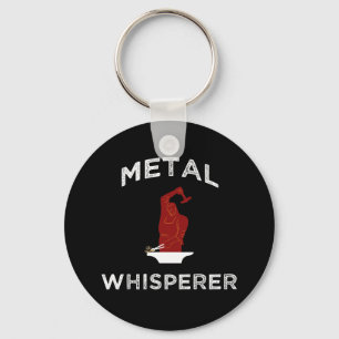 Metal Whisperer. Funny Blacksmithing Metalworking Key Ring