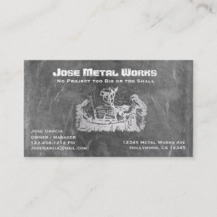 Metal Workers Business Card