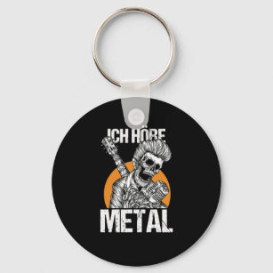 Metalcore Guitarist Heavy Metal Hard Rock Funk Ban Key Ring