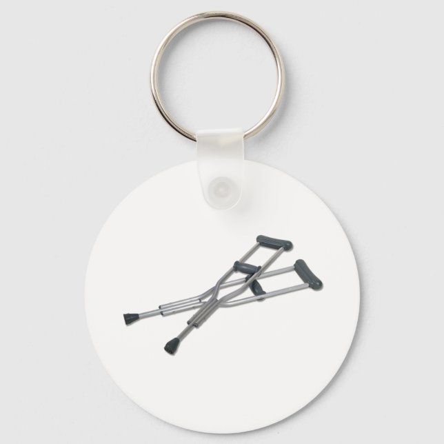 MetalCrutches082010 Key Ring (Front)