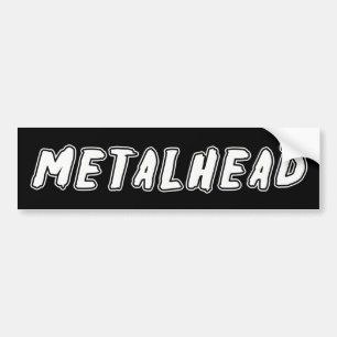 Metalhead Bumper Sticker