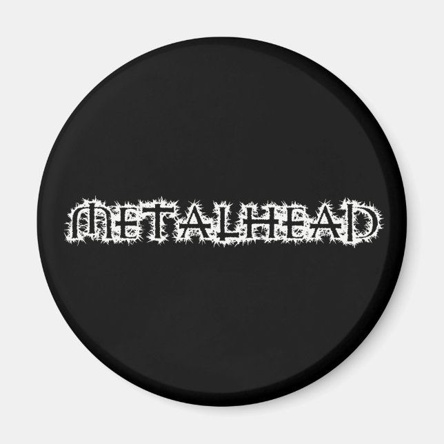 Metalhead Magnet (Front)