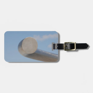 Metalic Blue Skies Luggage Tag