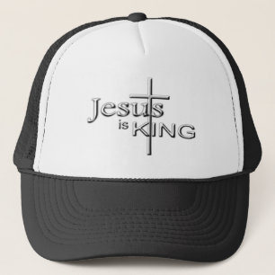 Metalic Jesus is KING Trucker Hat
