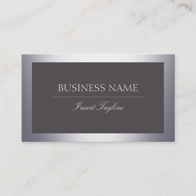 Metall Business Card (Front)