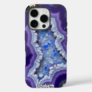 Metallic Abstract in Regal Colours iPhone 16 Pro Case