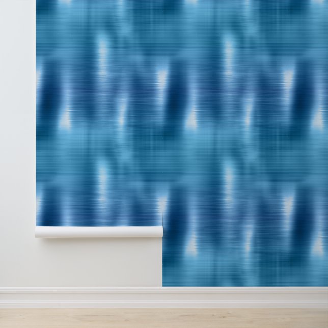 Metallic Aqua Blue Wallpaper (Application)