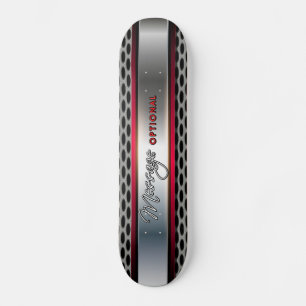 Metallic Background Art 5A Skateboard