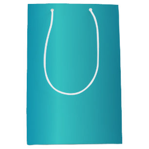 Metallic Blue Medium Gift Bag