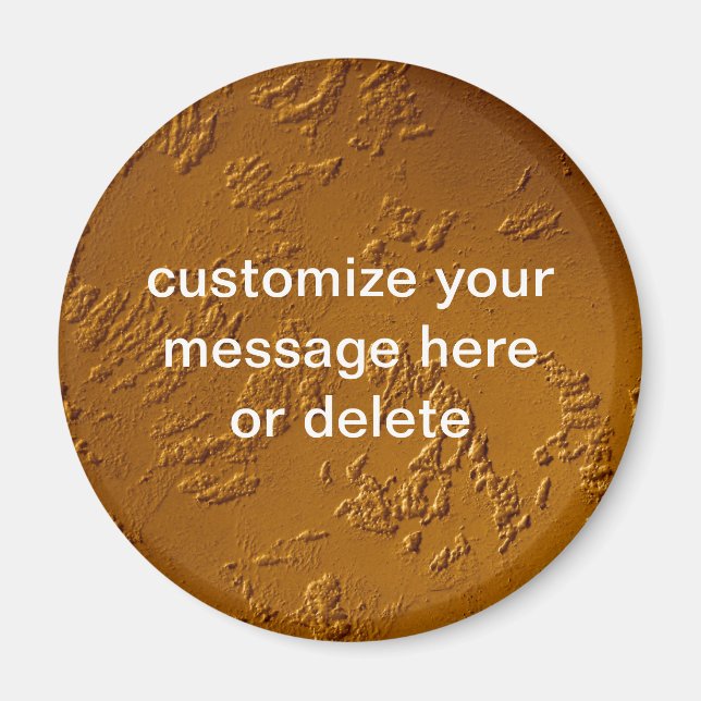 Metallic Bronze Magnet (Front)