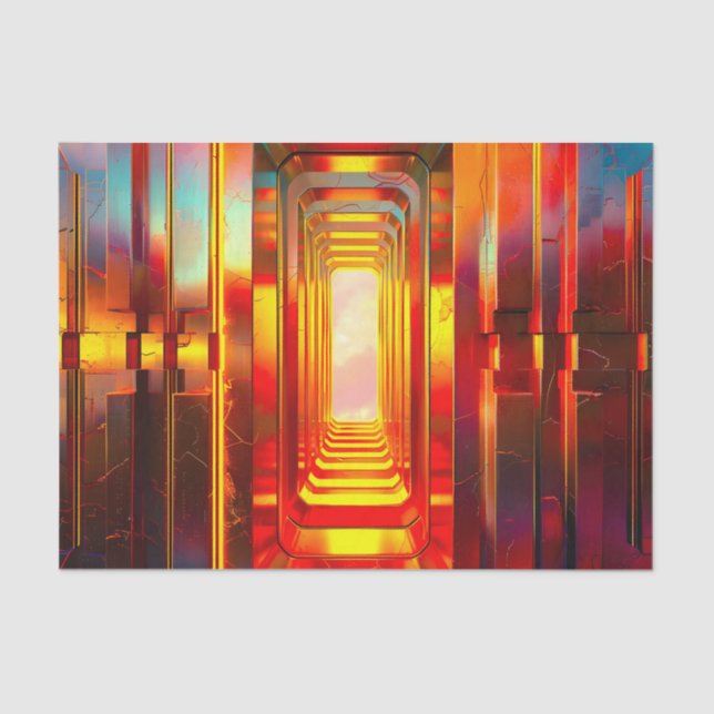 Metallic Celestial Sky Tissue Paper (Front)