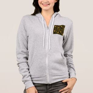 Metallic Christmas Collage Hoodie