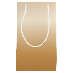 Metallic Copper Bells Small Gift Bag