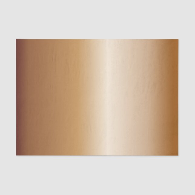 Metallic Copper Bells Tissue Paper (Front)