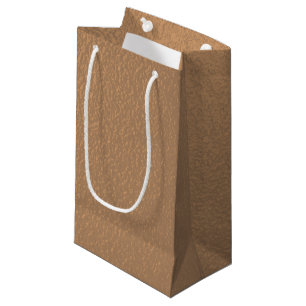 Metallic Copper-Coloured Gift Bag