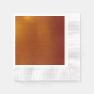 Metallic Copper Napkin