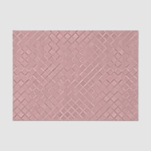 Metallic Diamond Patterns Tissue Paper
