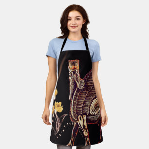 Metallic Elegant Lamassu Apron