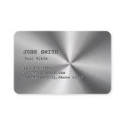 Metallic Faux Stainless Steel Metal