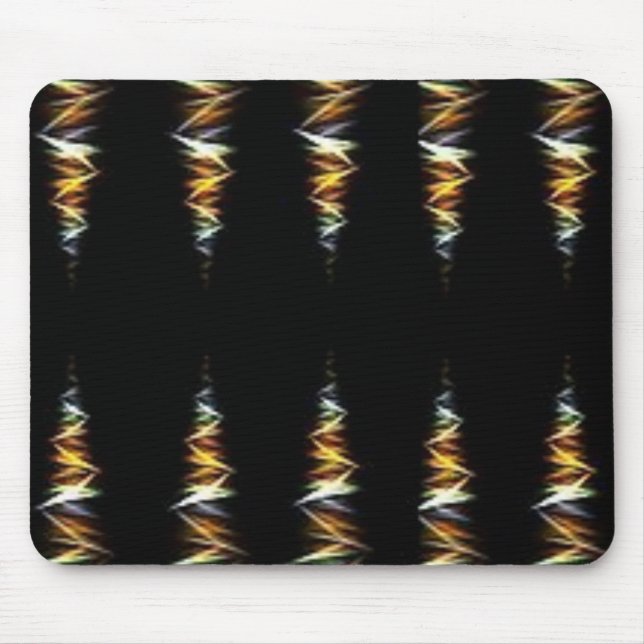 Metallic Fun Funnels Mouse Mat (Front)