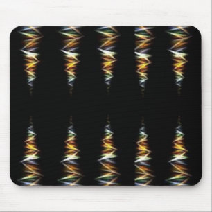 Metallic Fun Funnels Mouse Mat