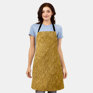 Metallic Gold Apron