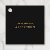 Metallic Gold & Black Professional Modern Elegant