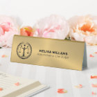 Metallic Gold Custom Logo