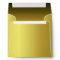 Metallic Gold Envelope With Metallic Gold Liner