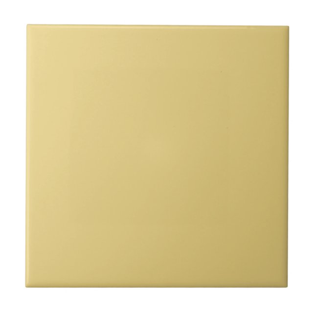 Metallic Gold Solid Colour Tile (Front)