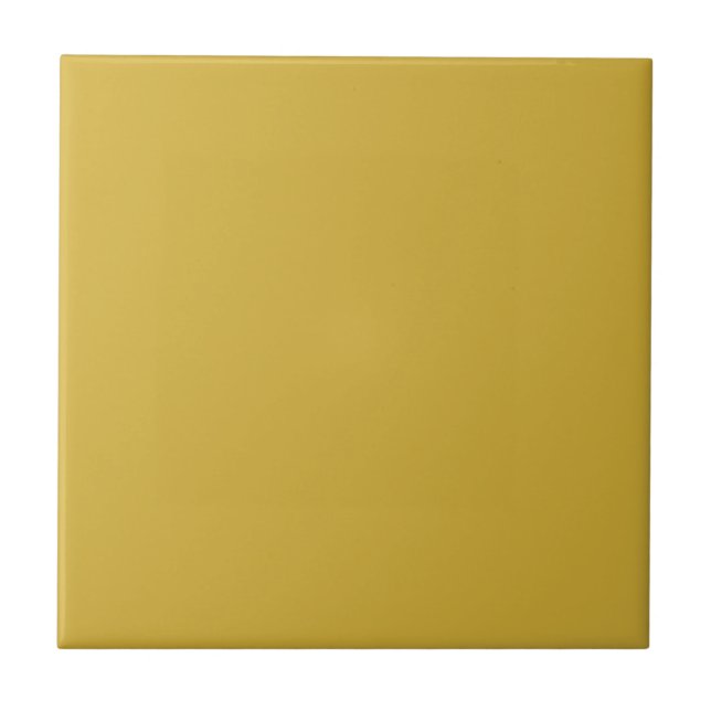 Metallic Gold Solid Colour Tile (Front)