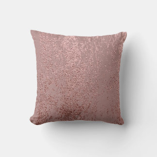 Metallic gold texture, rose quartz. cushion