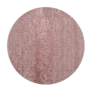 Metallic gold texture, rose quartz. cutting board