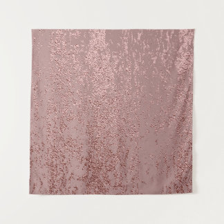 Metallic gold texture, rose quartz. tapestry