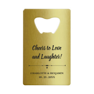 Metallic Gold  Wedding Favours