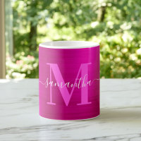 Metallic Hot Pink Signature Monogram