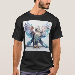 Metallic Iridescent Eagle  T-Shirt