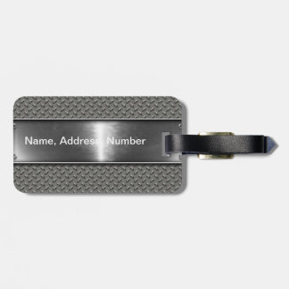 Metallic Luggage Tag