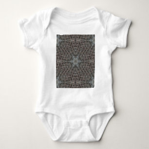 Metallic Metal Mesh Baby Bodysuit
