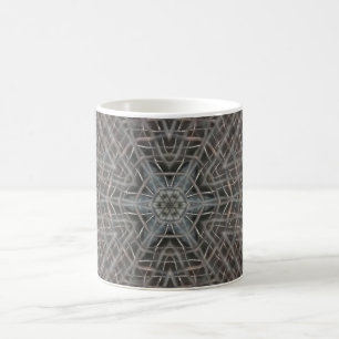 Metallic Metal Mesh Coffee Mug