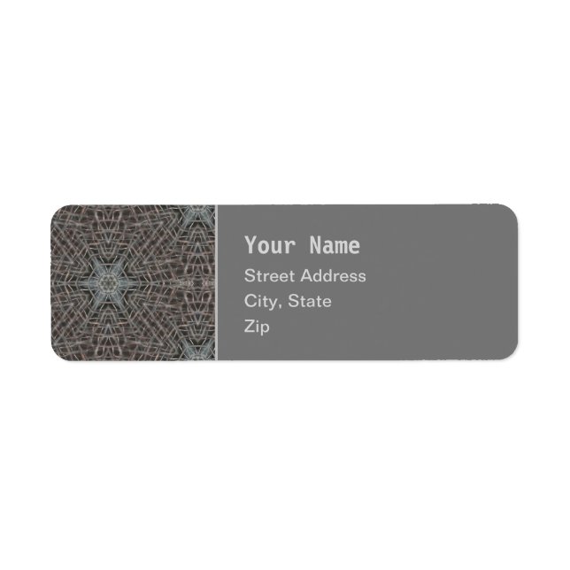 Metallic Metal Mesh Label (Front)