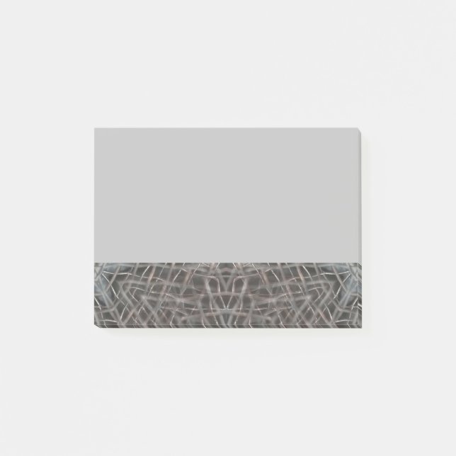 Metallic Metal Mesh Post-it Notes (Front)