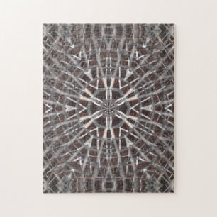 Metallic Metal Mesh Silver Jigsaw Puzzle