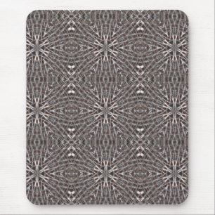 Metallic Metal Mesh Silver Mouse Mat